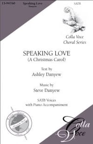 Speaking Love SATB choral sheet music cover Thumbnail